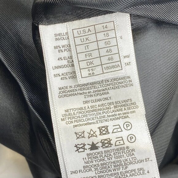 Brooks Brothers “Explorer” Single-Breasted Suit Jacket – Size 14 (NWT) - Picture 2 of 12